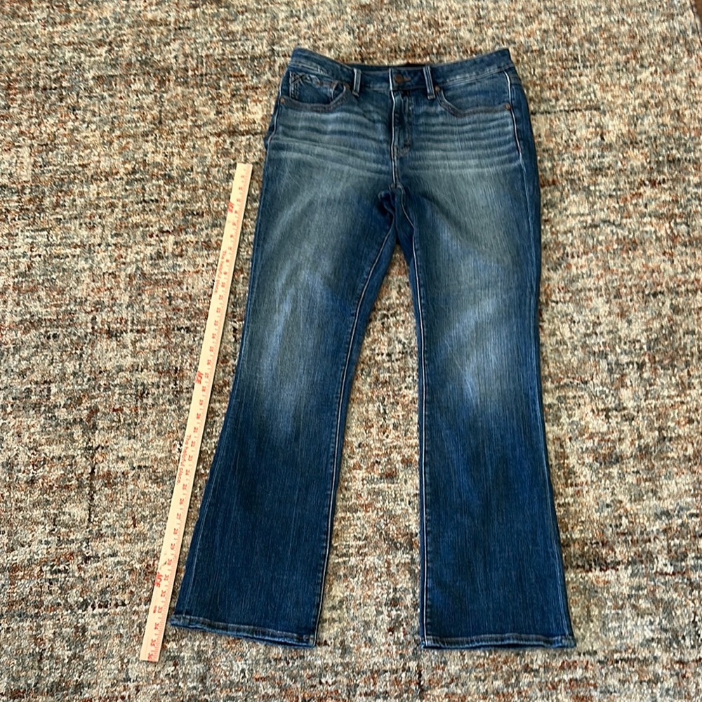 Buckle Black Blue Denim Jeans